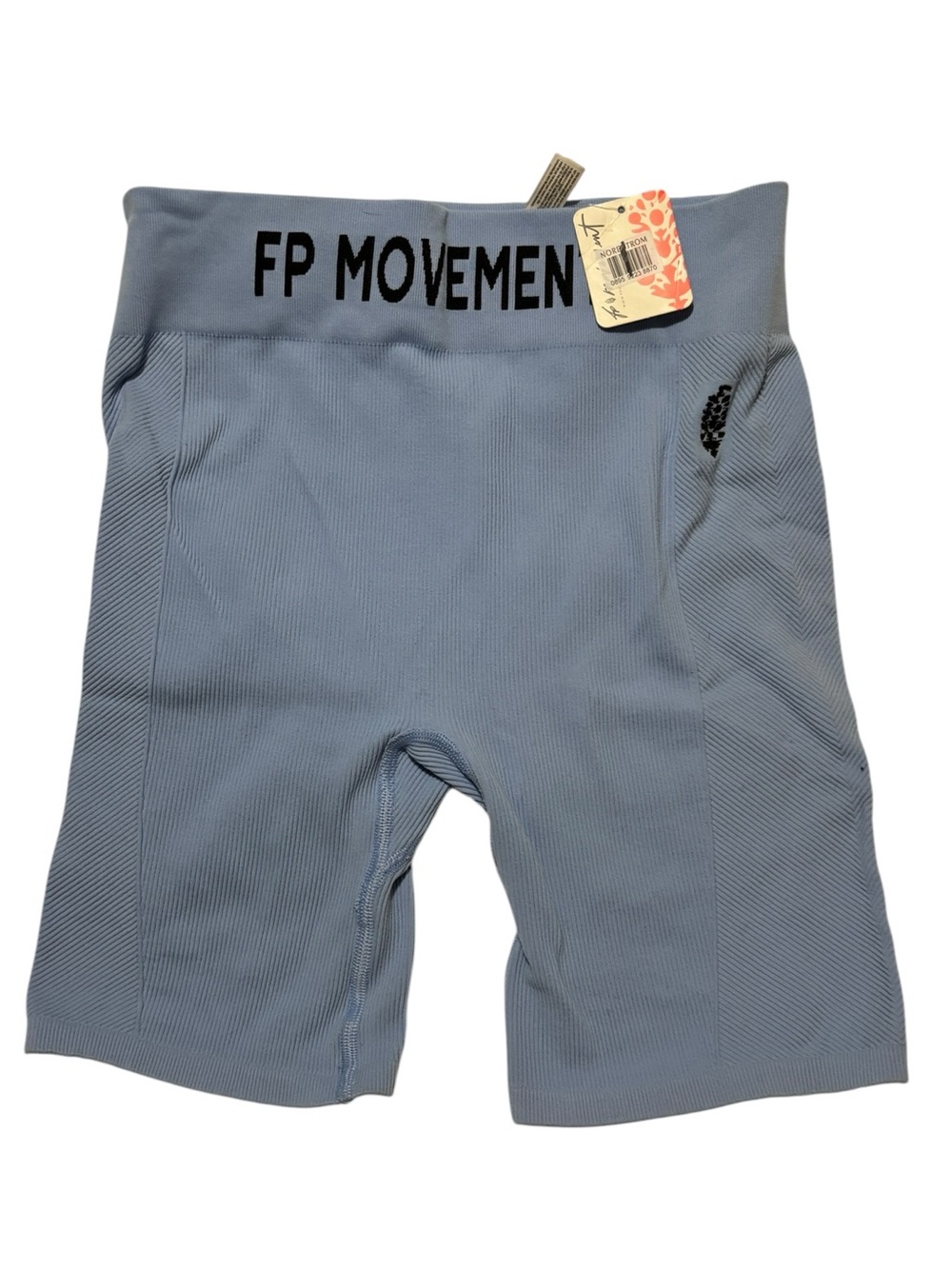 🩵FP Movement High Dive Seamless Biker Shorts | M/L | NWT Hague Blue💙